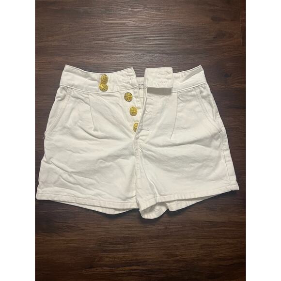 English Factor Women Short Shorts White Size Small - Picture 1 of 3